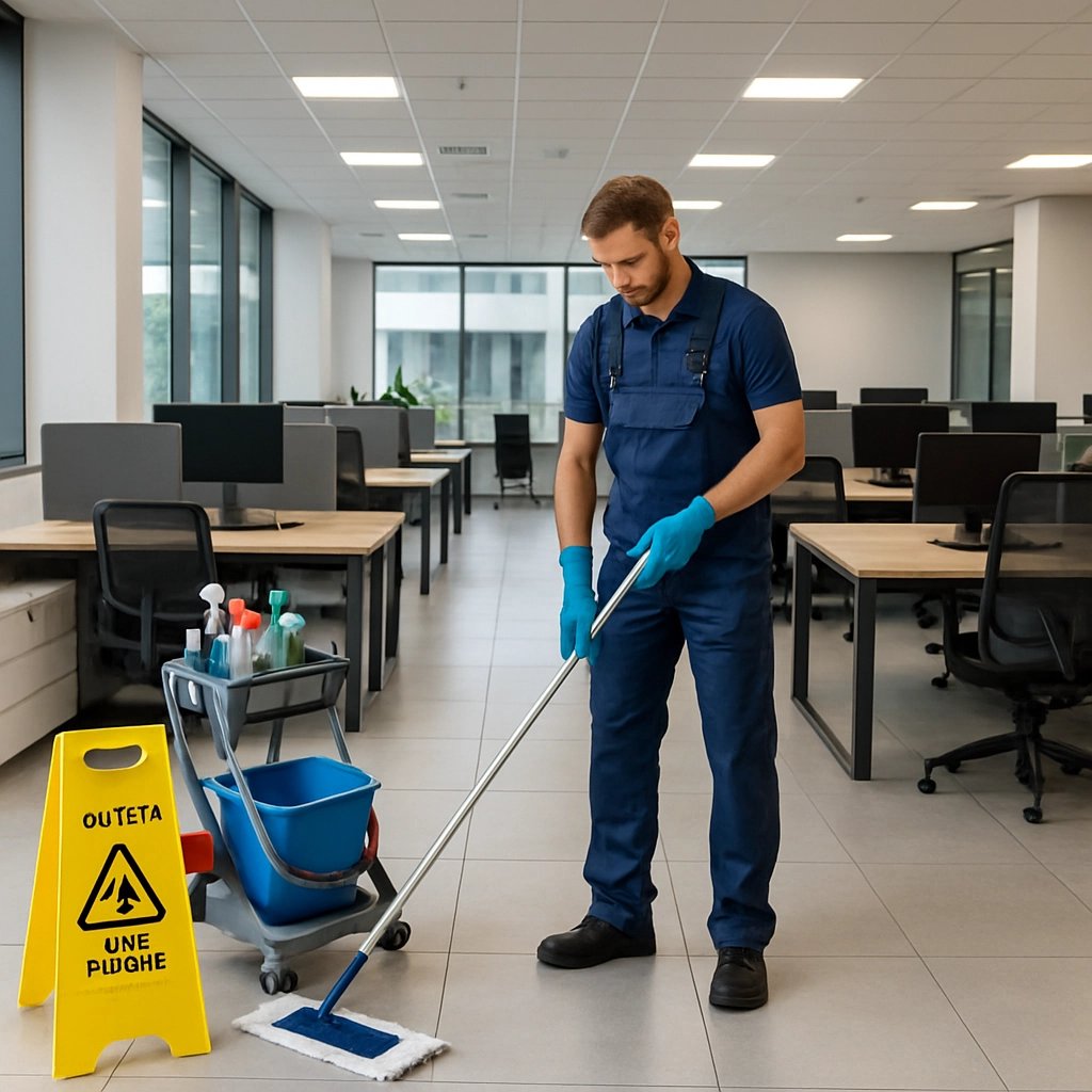 C&S Maintenance Works team member performing HMO maintenance in Nottingham